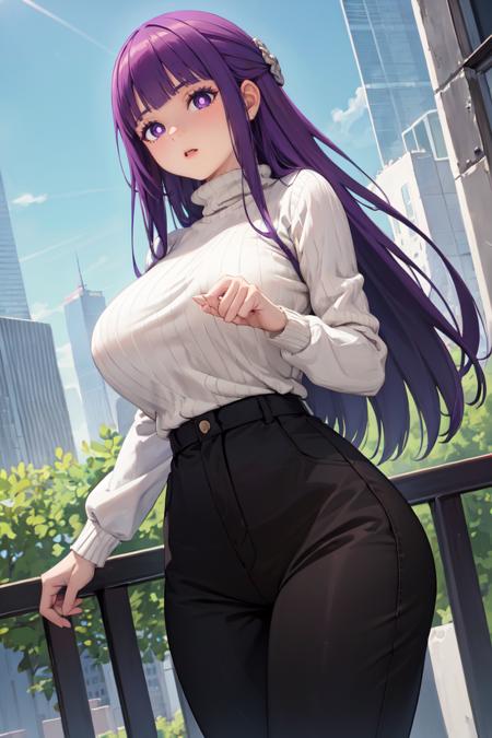 08769-2139019180-masterpiece, best quality, absurdres, perfect anatomy, 1girl, solo, FernFrieren, very long hair, purple eyes, (purple pupils), s.png